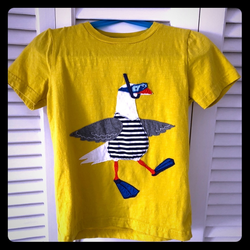Mini Boden appliqué tee toddler